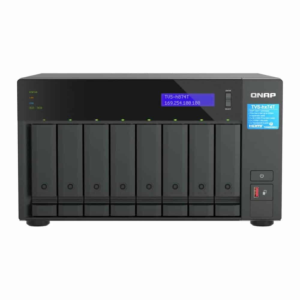 (image for) QNAP 8 Bay TVS-h874T i7 Desktop NAS Enclosure